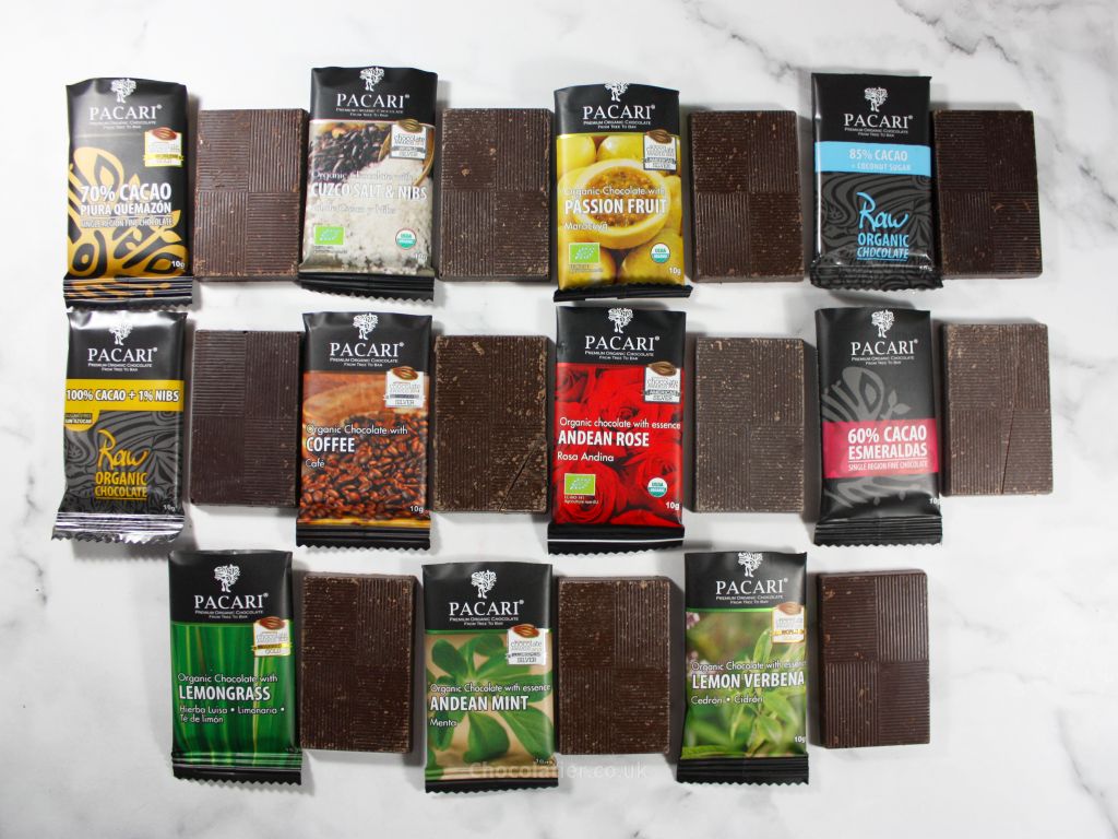 Inside the Pacari Wedding Favour Chocolate Bars