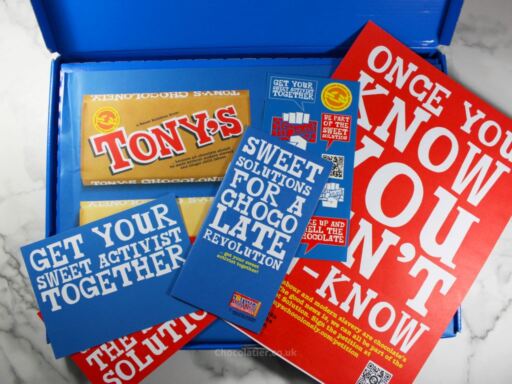 Inside the Tony's Chocolonely Sweet Solution Kit