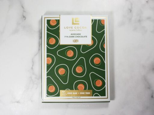 Love Cocoa Avocado Dark Chocolate Review