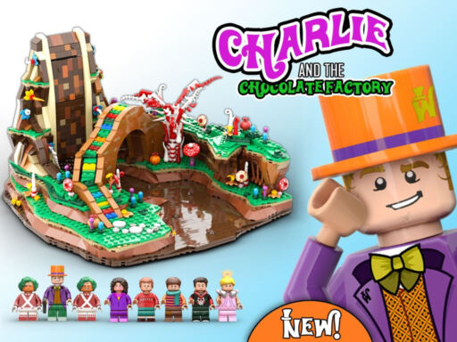 Charlie and the Chocolate Factory LEGO MOC