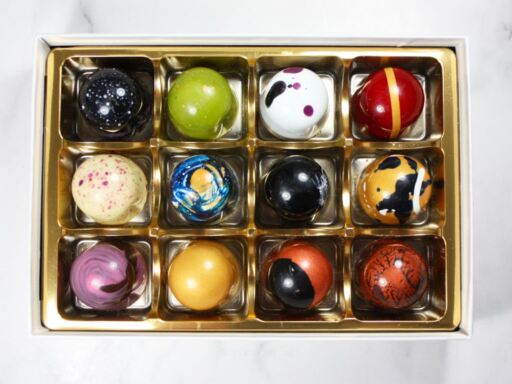 Humblebeez 12-Piece Chocolate Bonbons Gift Box