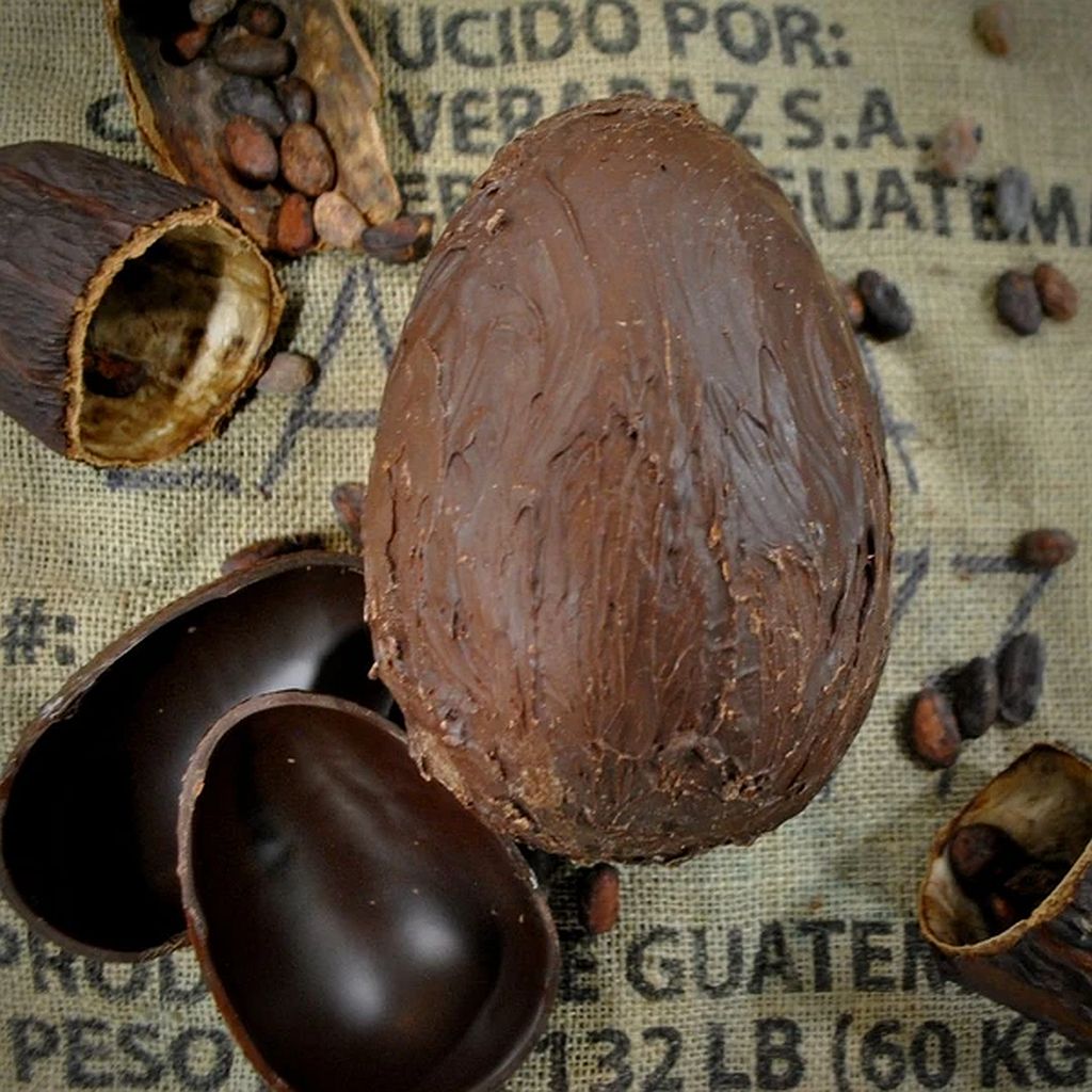York Cocoa House Extra Large Dark Chocolate Egg
