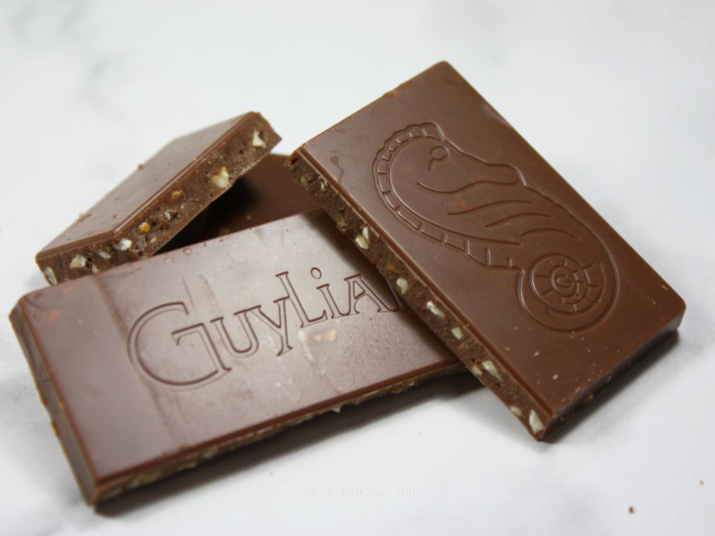 Guylian Hazelnut Milk Chocolate Bar Pieces