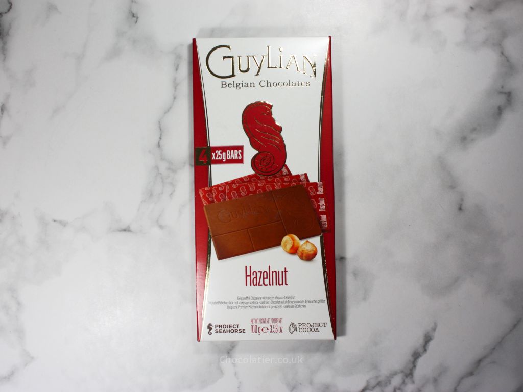 Guylian Hazelnut Milk Chocolate Bars Review