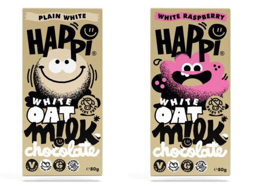 Happi White Oat Milk Chocolate Bars
