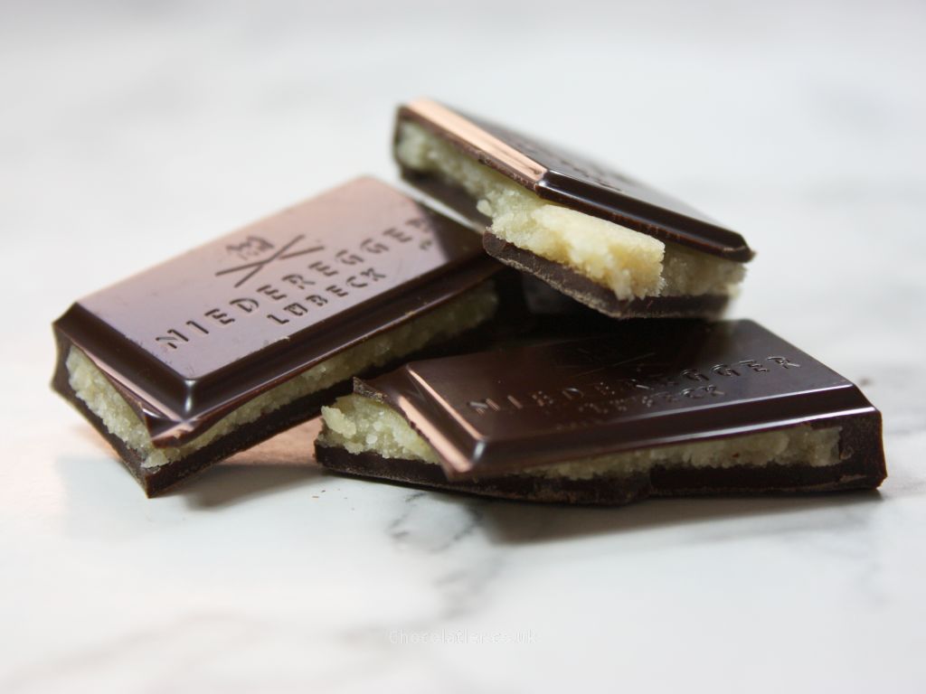 Inside the Niederegger Classic Marzipan Bar Pieces