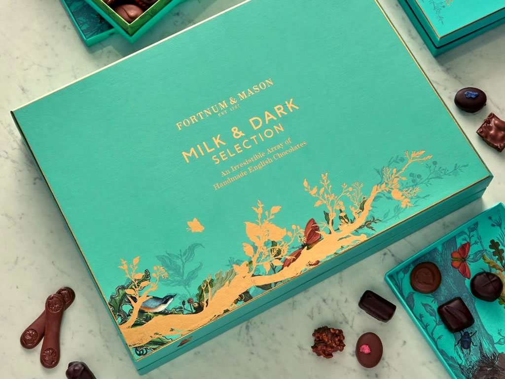 Fortnum & Mason Milk & Dark Chocolate Selection Box