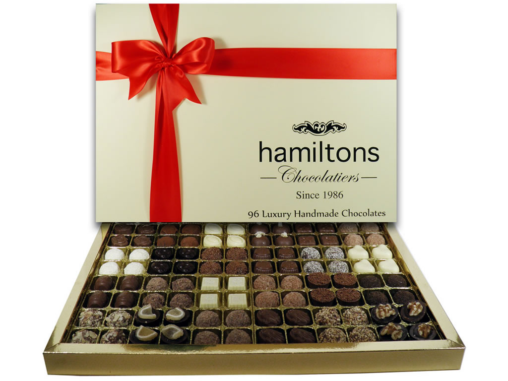 Hamiltons Chocolatiers Premium Luxury Gift Box
