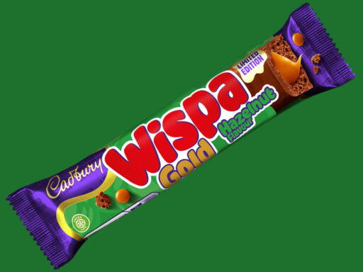 Cadbury Limited Edition Wispa Gold Hazelnut Bar