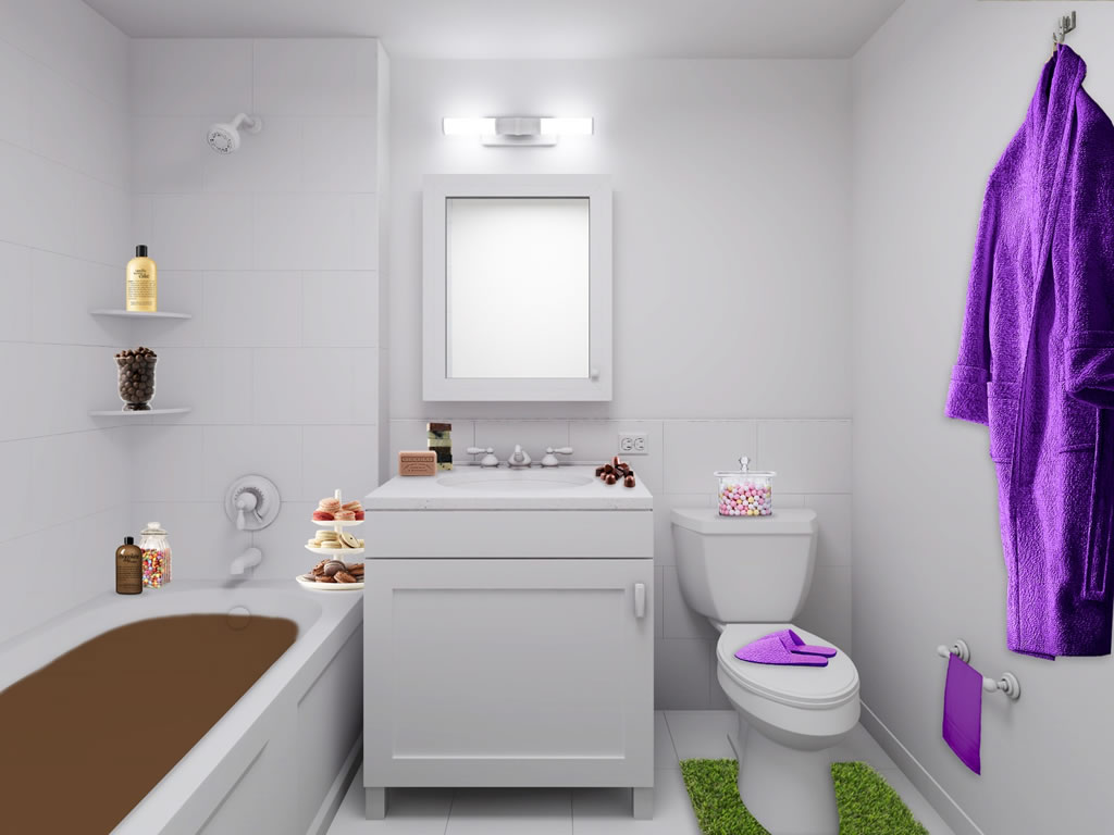 Laterooms and Bournemouth's The Chocolate Box Hotel Willy Wonka Bathroom