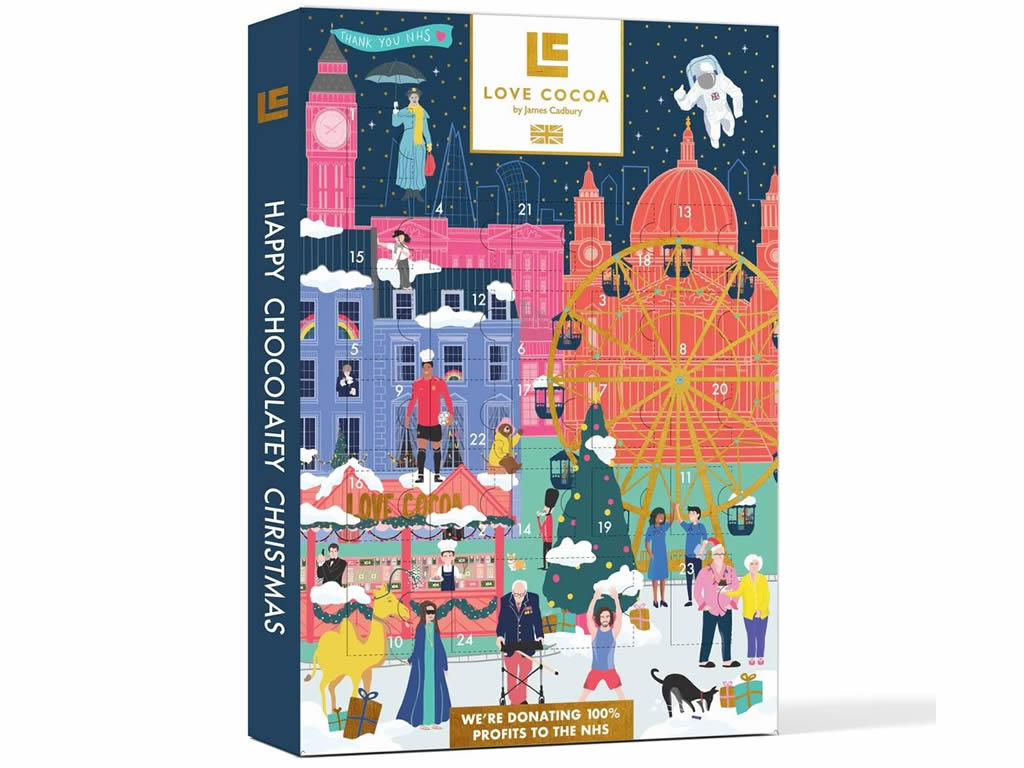Love Cocoa Luxury Chocolate Truffle Charity Advent Calendar