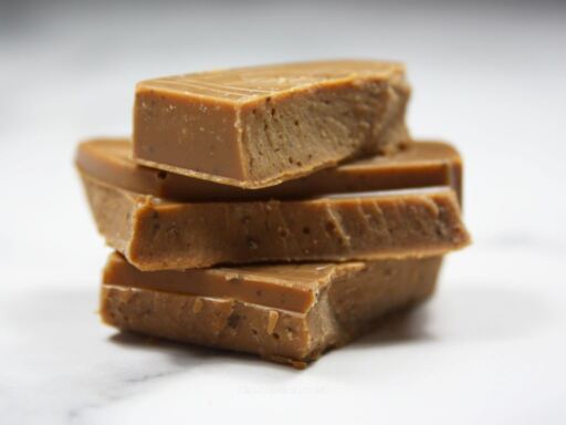 Lick the Spoon Café Bronde Caramelised Milk Chocolate Bar Closeup