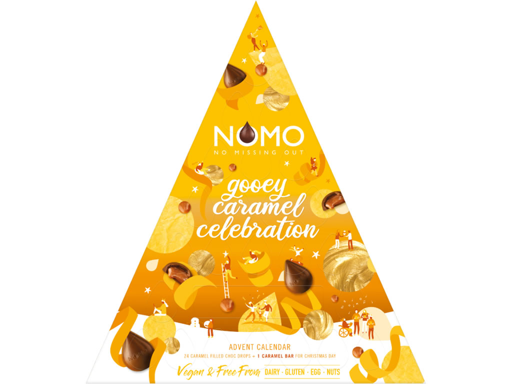 NOMO Vegan Caramel Chocolate Advent Calendar