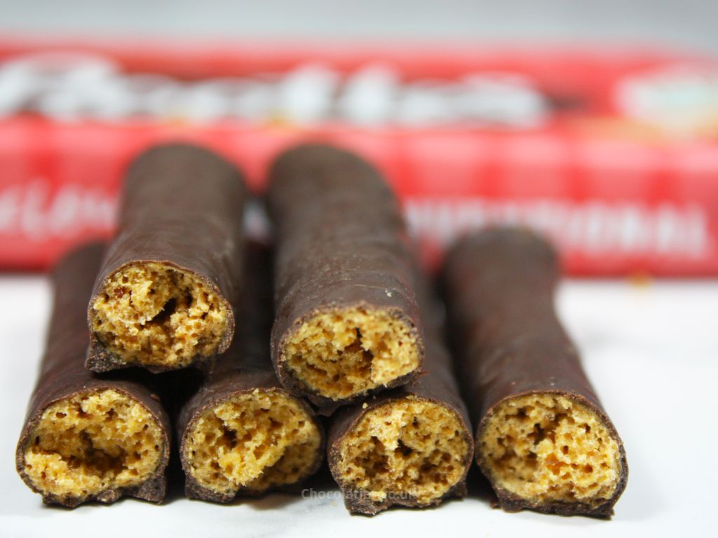 Rootles Dark Chocolate Carrot Biscuit Sticks