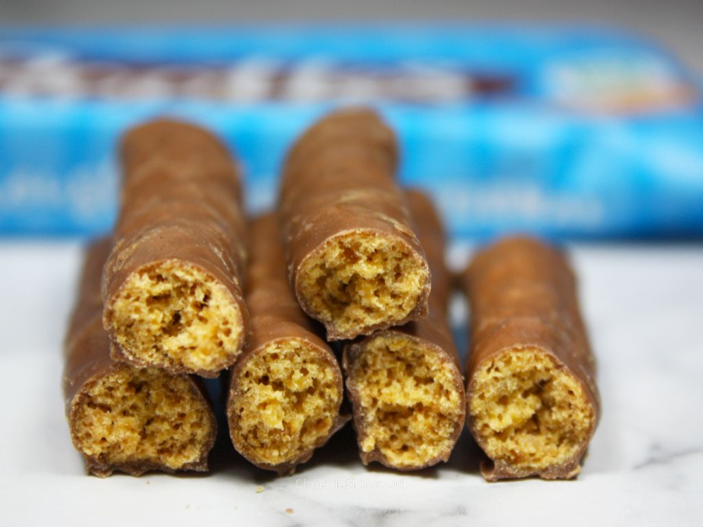 Rootles Milk Chocolate Carrot Biscuit Sticks