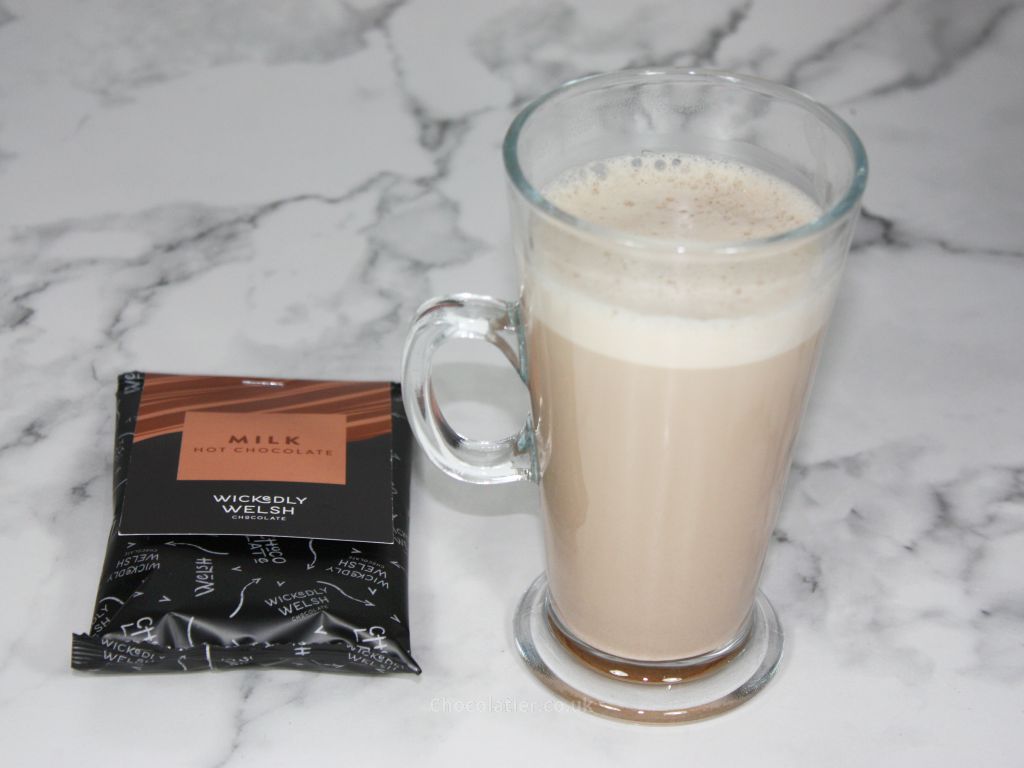 A mug of Wickedly Welsh Milk Hot Chocolate