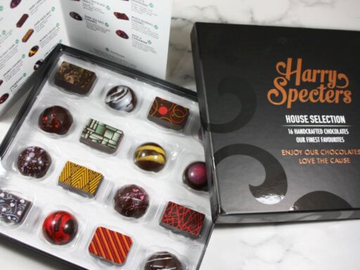 Inside the Harry Specters Vegan House Selection Box