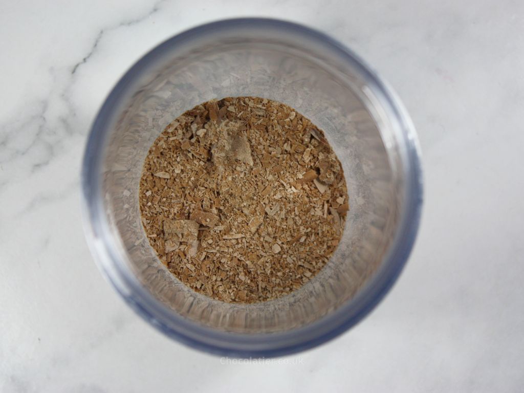 Wickedly Welsh Milk Hot Chocolate Flakes in my Hot Chocolte Shaker