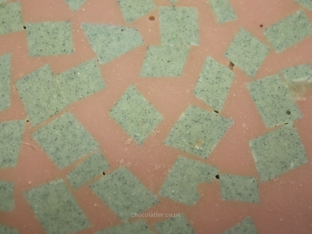 BRIK Ruby, Ginger & Lemongrass Chocolate Terrazzo Tile Closeup