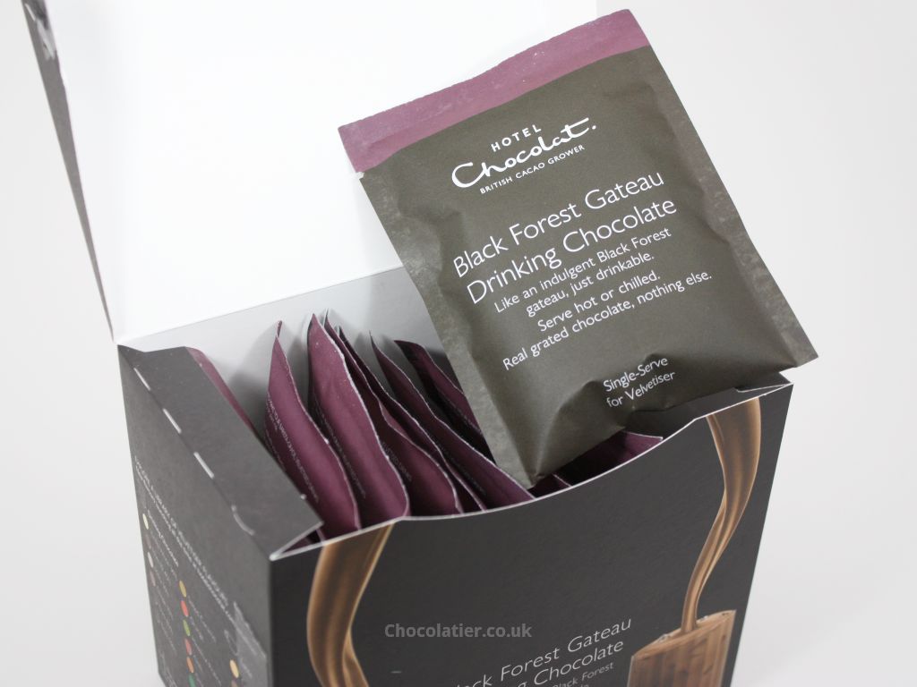 Hotel Chocolat Black Forest Gateau Drinking Chocolate Sachet