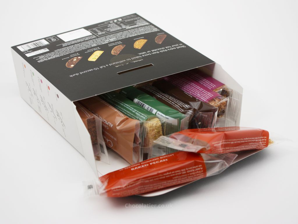 Hotel Chocolat 10-Second Dunking Biscuit Selection Box Contents