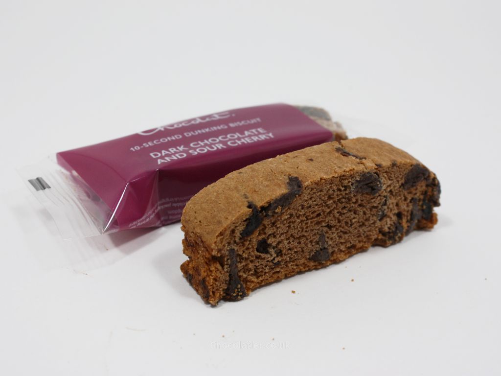 Hotel Chocolat Dark Chocolate & Sour Cherry Biscotti Review
