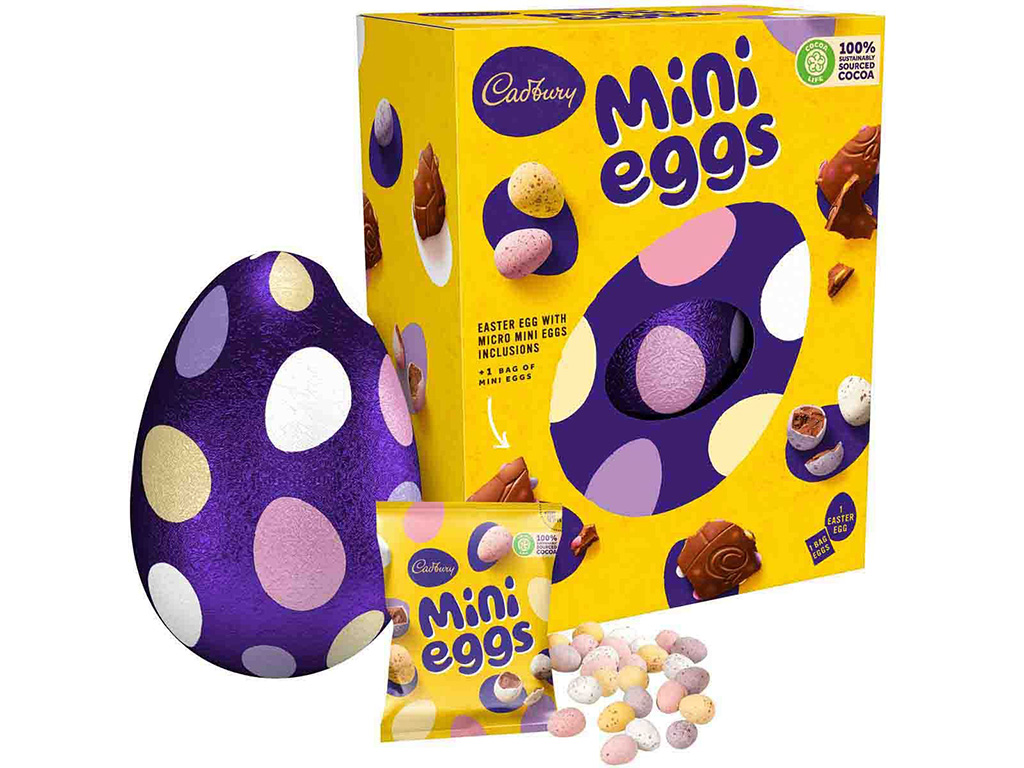 Cadbury Mini Eggs Inclusion Easter Egg