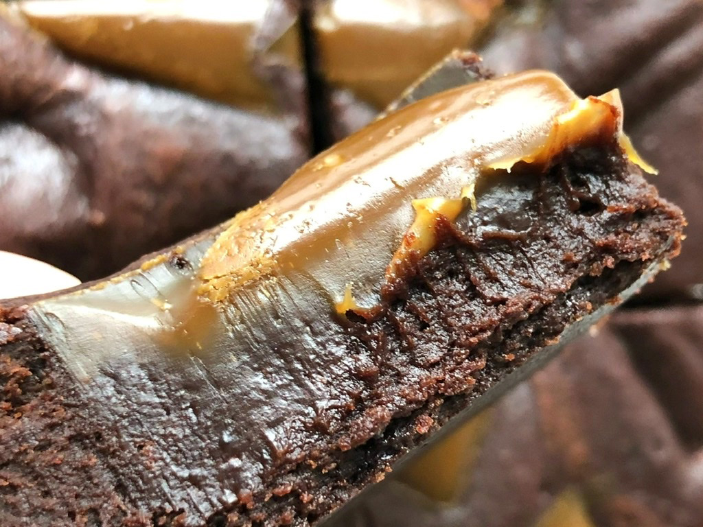 B Is For Brownie Sea Salted Butterscotch Brownie