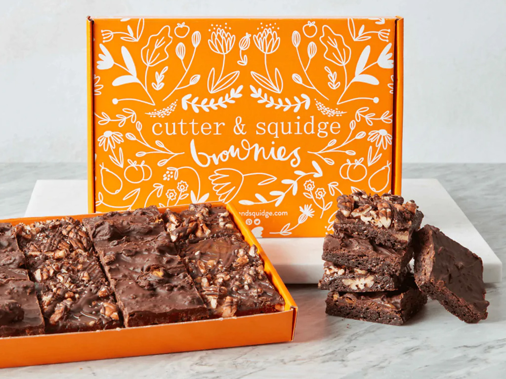 Cutter & Squidge Vegan Wheat-Free Mini Brownies