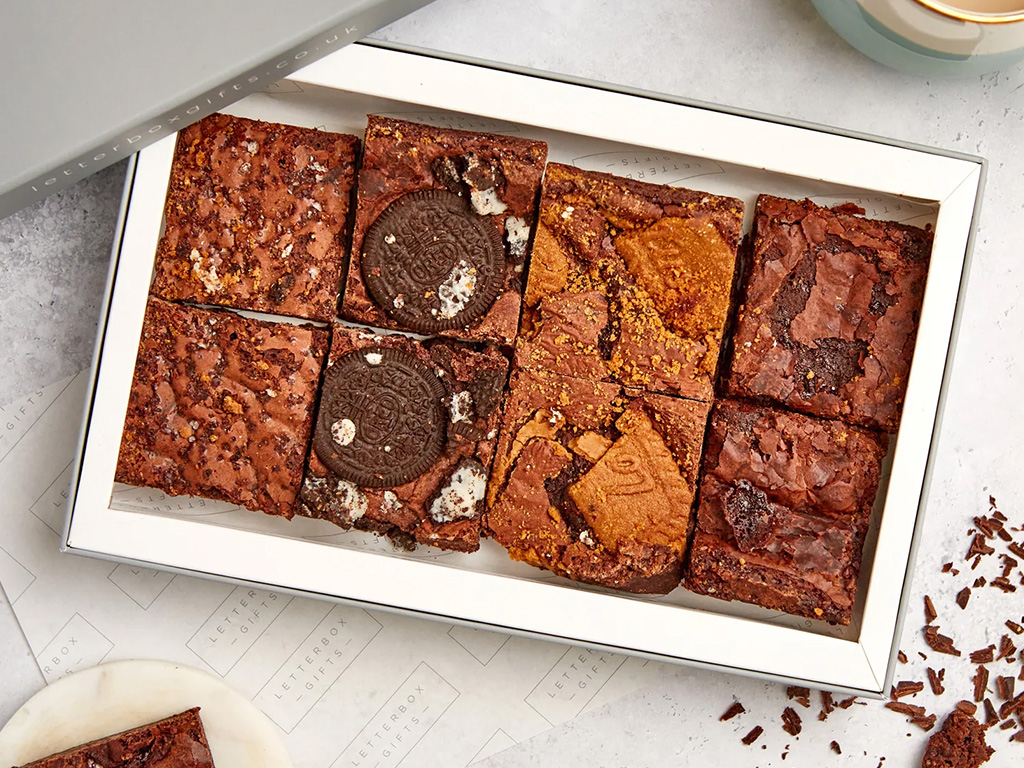 Letterbox Gifts Brownies Box