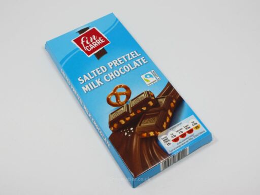 Lidl Fin Carré Salted Pretzel Milk Chocolate Review