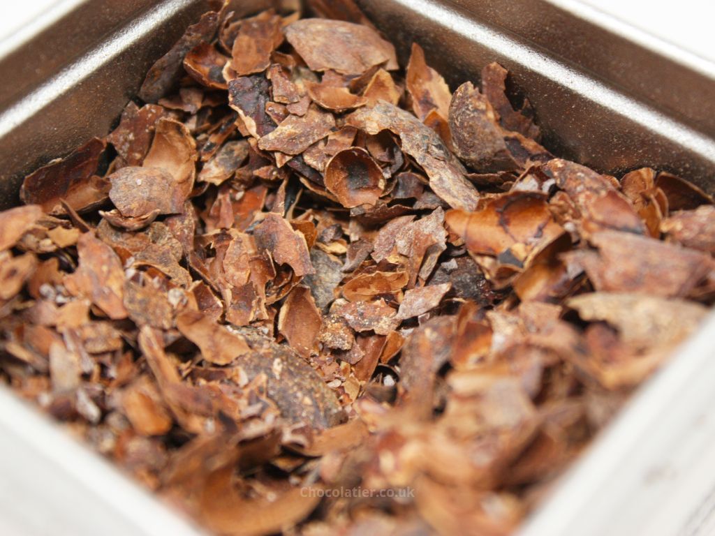 The husks in Lucocoa Cacao Tea