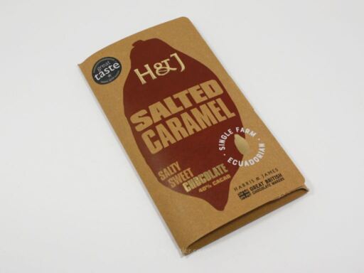 Harris & James Salted Caramel 40% Milk Chocolate Bar Review
