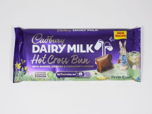 Cadbury Dairy Milk Hot Cross Bun Chocolate Bar Review