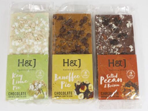 Harris & James Dessert-Inspired Chocolate Bar Reviews