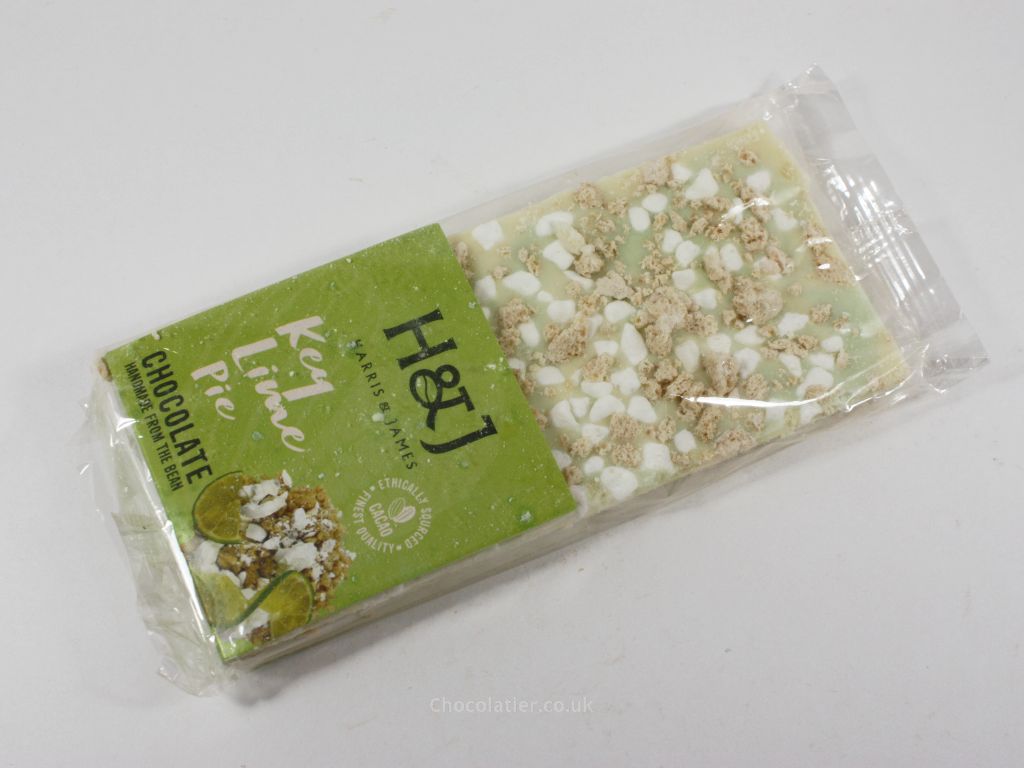 Harris & James Key Lime Pie Chocolate Bar Review